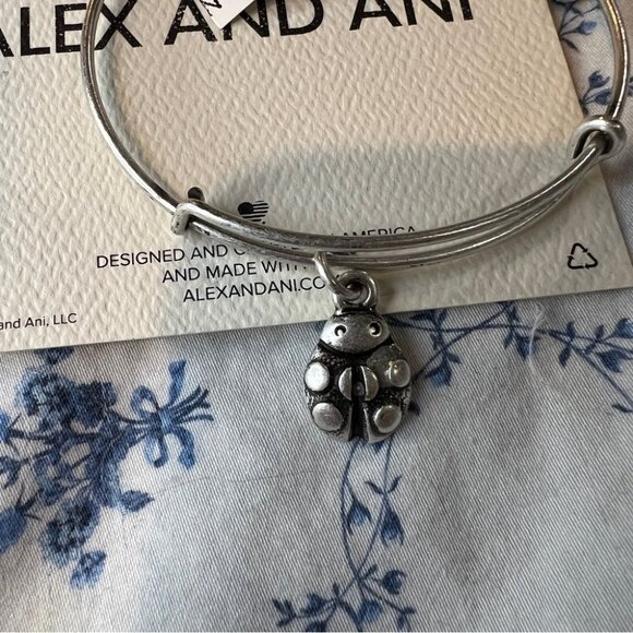 Alex and Ani | NWT Ladybug Bracelet - Picture 3 of 4